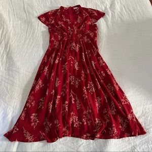 Red Baltic Born Dress Size XXL